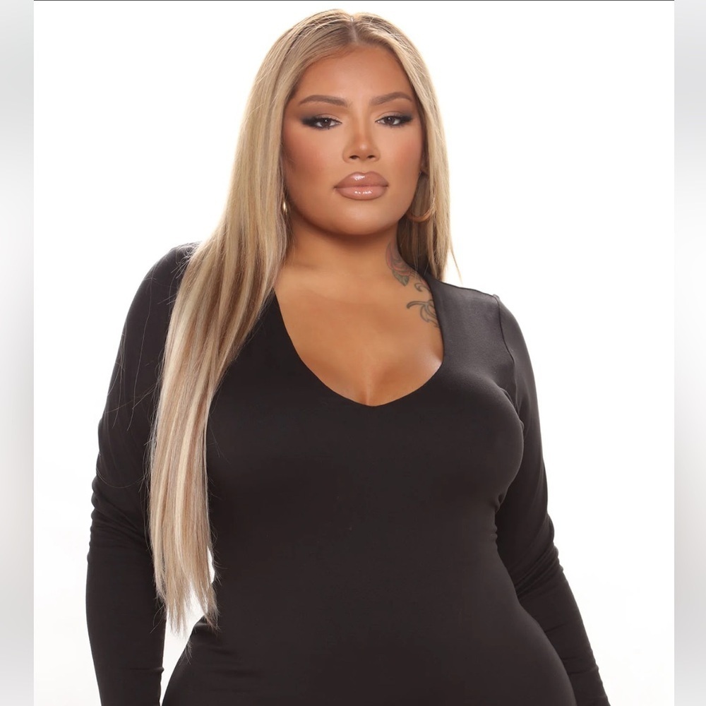 Fashion Nova Amilia Double Lined Midi Dress - Picture 8 of 12